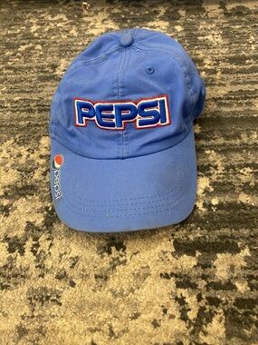 Pepsi Royal Blue Cap with Red and White Logo